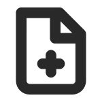 File Add SVG Icon